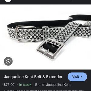 Jacqueline Kent belt with extender